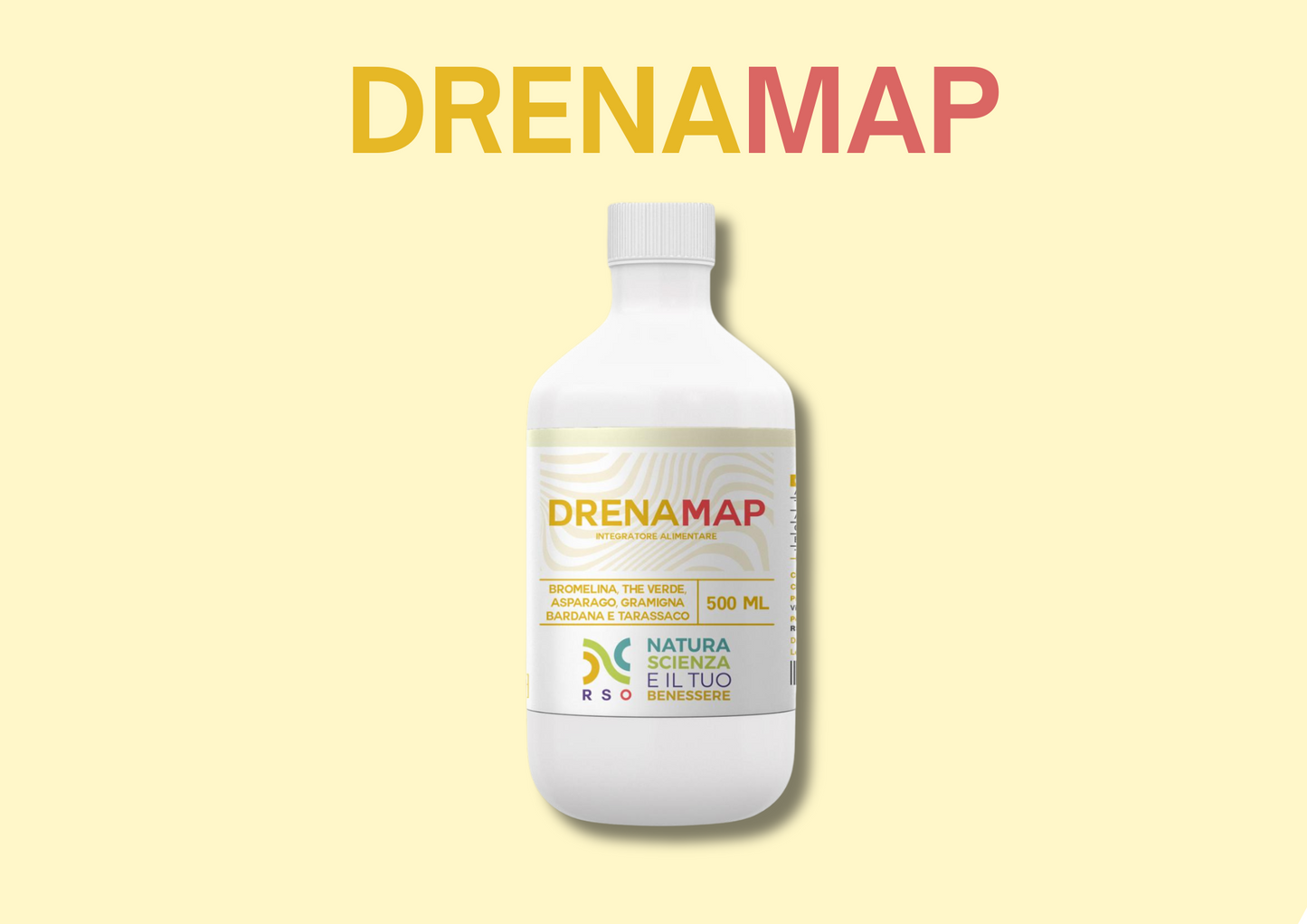 DRENAMAP - Integratore Alimentare - GUSTO ANANAS