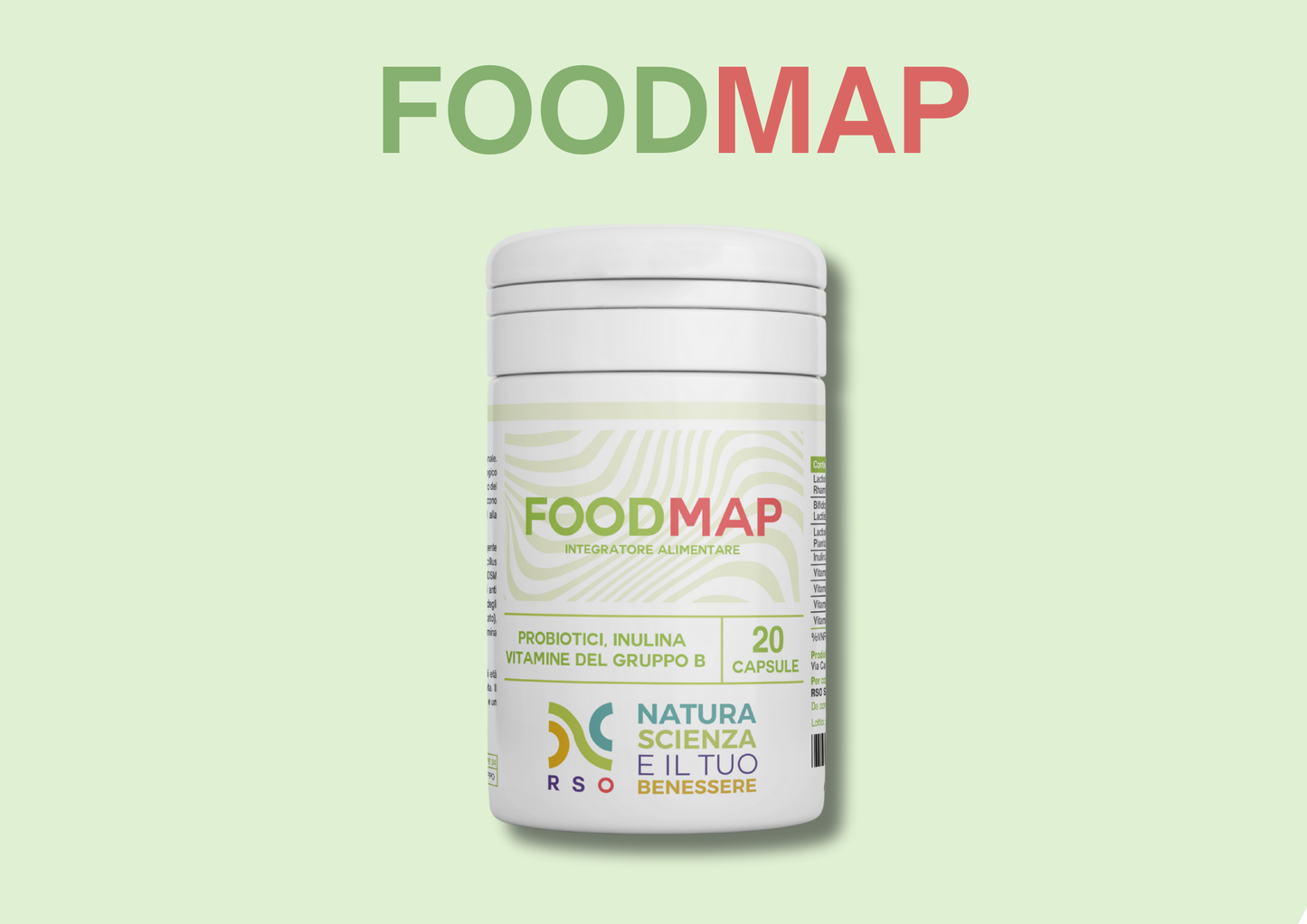 Foodmap 20 CPS - Probiotics