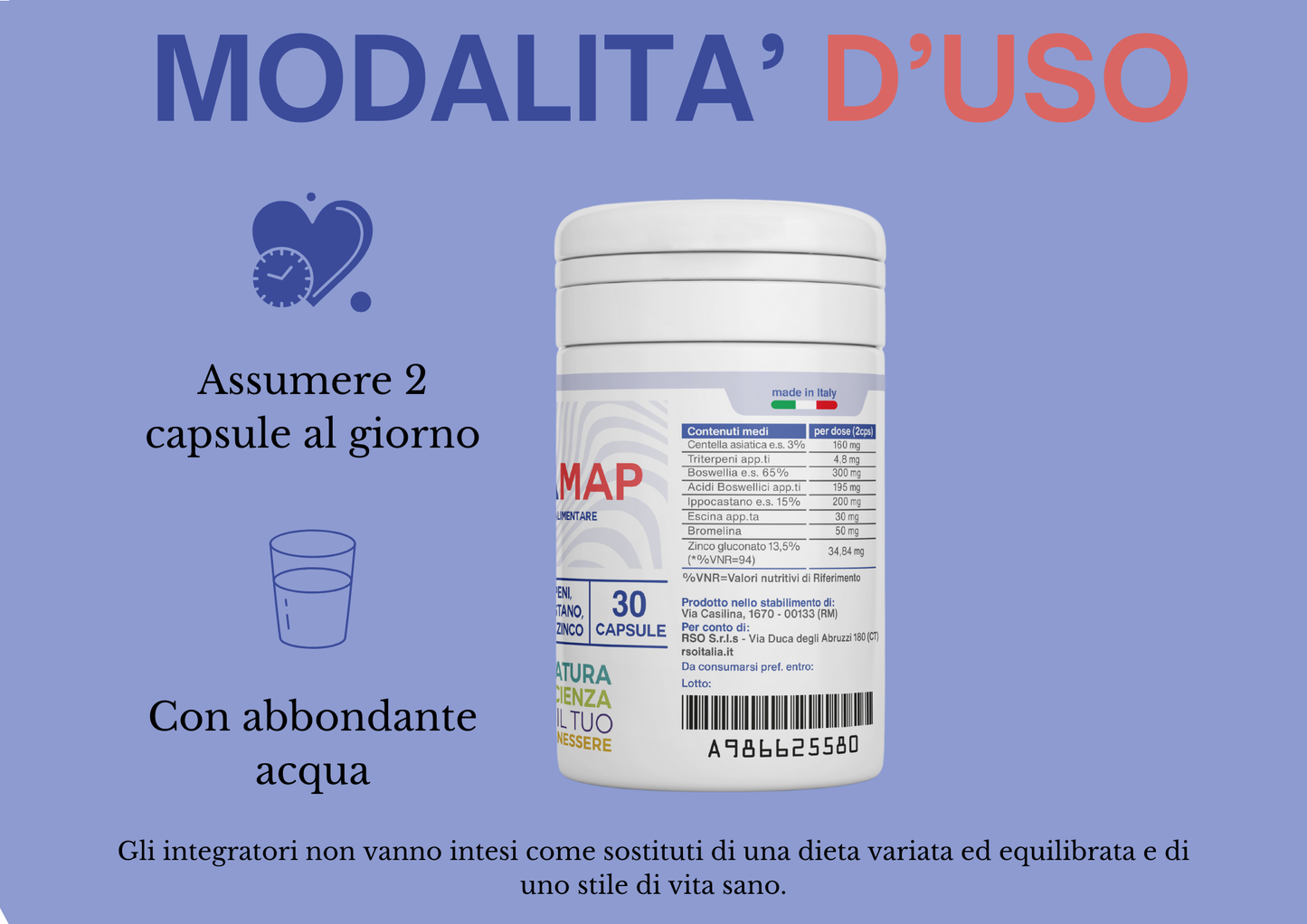 Danamap 30 CPS - Antinfiammatorio, antidolorifico e antiedemigeno