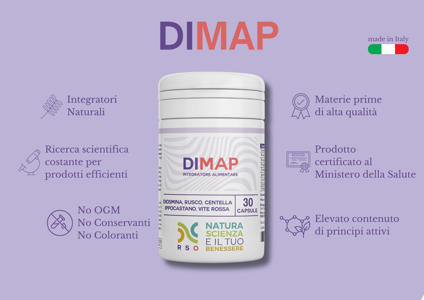 Dimap 30 CPS - Microcircolo e insufficienza venosa