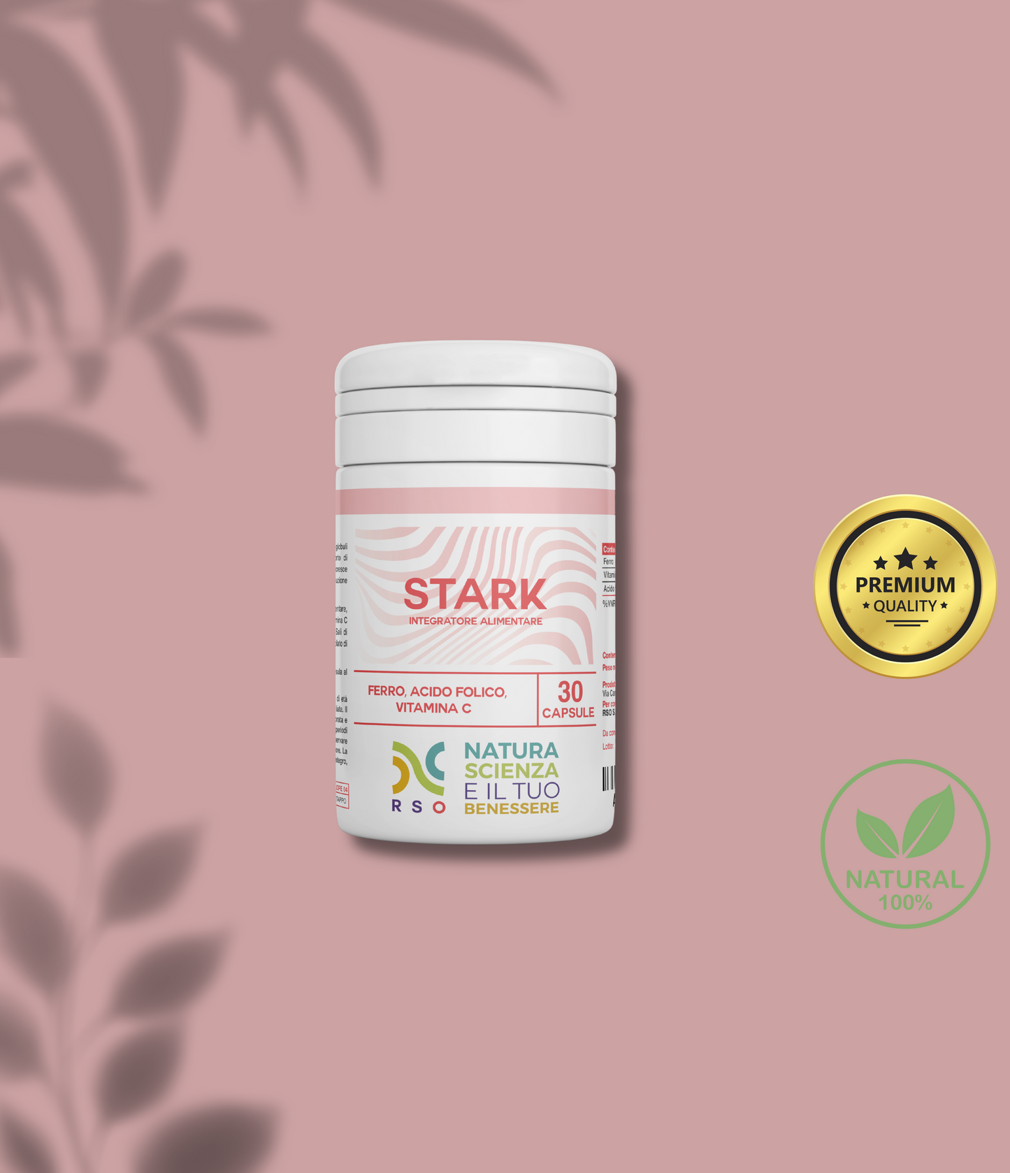 Stark 30 CPS - Ferro, Acido Folico e Vitamina C