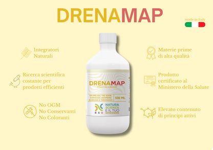 DRENAMAP - Integratore Alimentare - GUSTO ANANAS