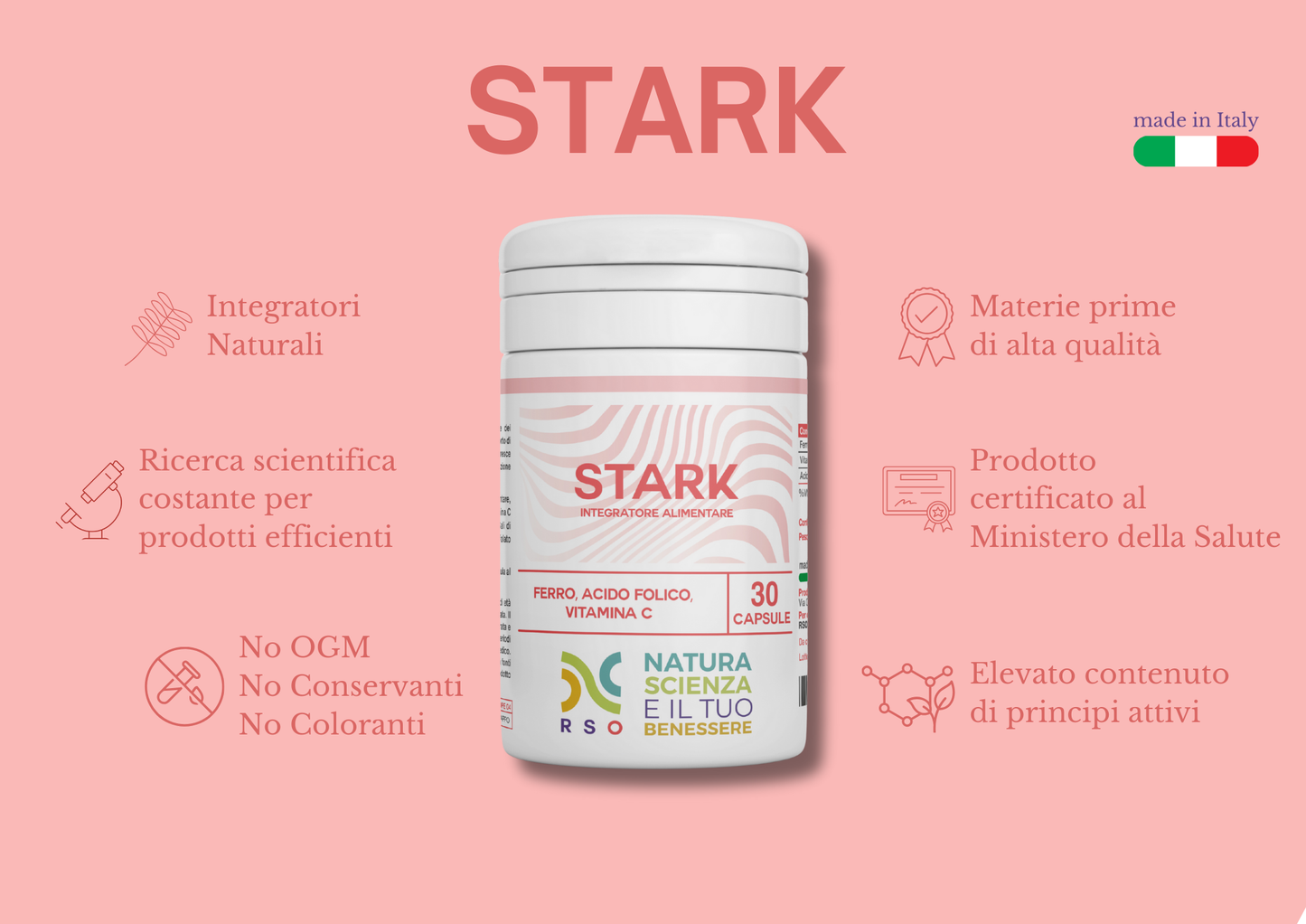 Stark 30 CPS - Iron, Folic Acid and Vitamin C