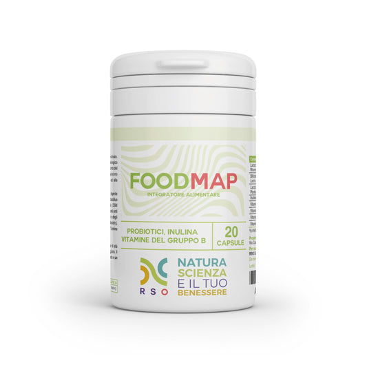 Foodmap Probiotici | Colon Irritabile e Gonfiore | Made in Italy