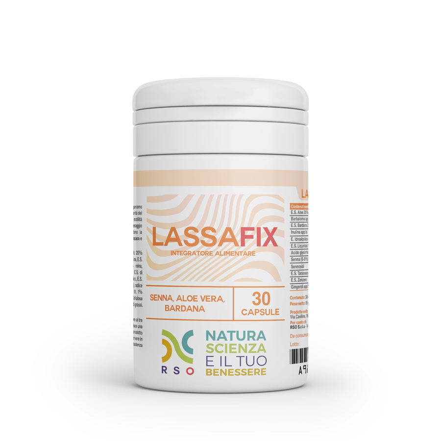 Lassafix Integratore Naturale | Stitichezza e Intestino Pigro
